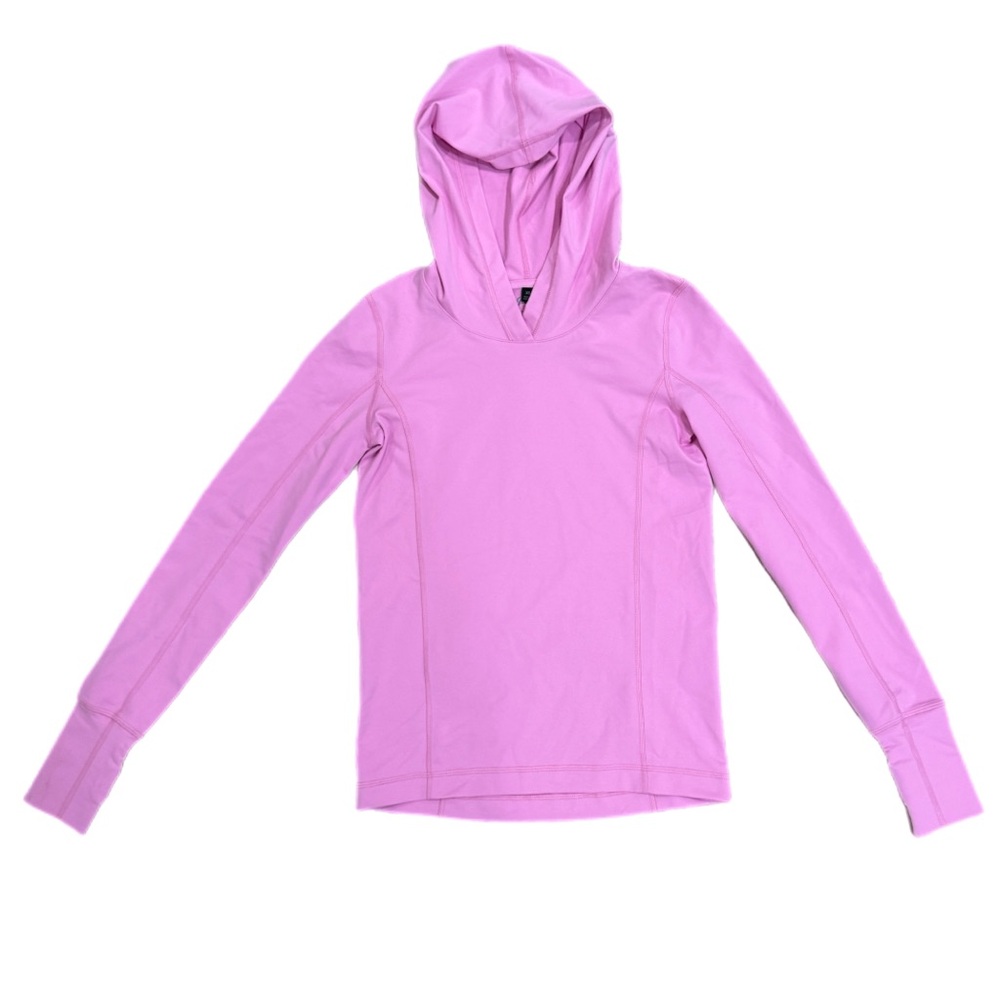 J.Crew Hoodie Long Sleeve Soft Performance Active Wear Yoga Pink Women’s Size XS